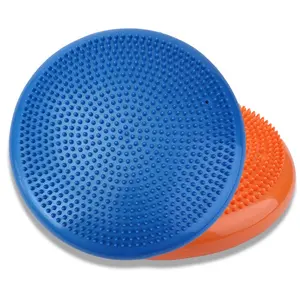 Großhandel aufblasbare Yoga Wobble Stabilität Balance Ball Disc Massage kissen Matte