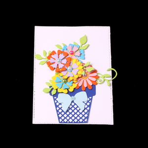 AAGU Matrices de découpe en acier au carbone pour fleurs, pochoirs de gaufrage, décoration d'<span class=keywords><strong>album</strong></span> photo, pochoirs de découpe pour <span class=keywords><strong>scrapbooking</strong></span> - Product Image 6