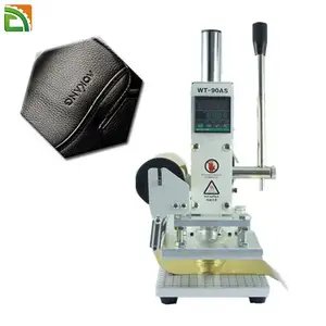 Hot Sell Leather Automatic Logo Hot Foil Press Embossing Machine