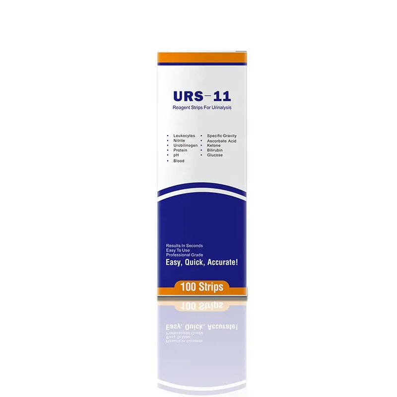 Bandes de Test urinoir médical, 11 symboles, pour Ketones, désinfection des voies urines, Glucose, pH