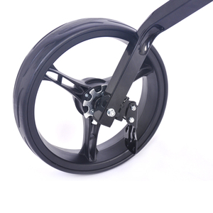 Vente chaude Top <span class=keywords><strong>Junior</strong></span> Pliant 3 Roues Cadre En Acier Golf Trolley Scorecard Basket Cruiser Golf <span class=keywords><strong>Buggy</strong></span> Footbrake Lotusflower 8 - Product Image 6