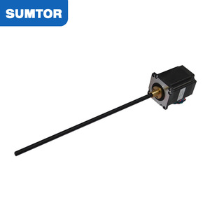 76mm longueur du moteur 1.8N.m couple de maintien 300mm longueur de l'axe tige filetée nema 23 moteur de revêtement de moteur pa - Product Image 4