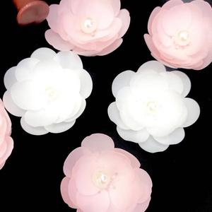 3D thạch quần áo nghệ thuật trang trí hoa handmade sequin hoa - Product Image 2