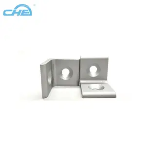 De soporte de montaje de acero inoxidable de metal en forma de u en forma de L soportes servicio personalizado