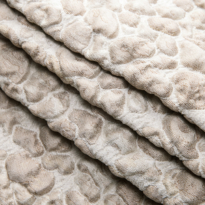 Nuevo diseño de tejido jacquard 3D efecto piedra patrón 100% de tapicería de poliéster tela de la cortina para sofá - Product Image 1