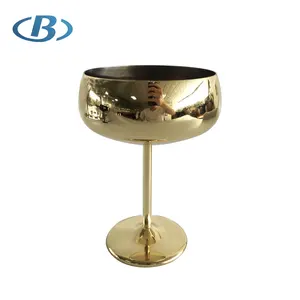High Quality Copper Stainless Steel Cocktail Glass