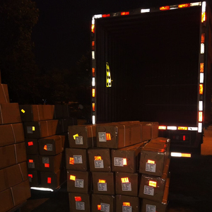 NTC 5807 Conspicuity reflective truck tape dot-c2 cinta reflectiva blanco/rojo de demarcación vehicular - Product Image 6