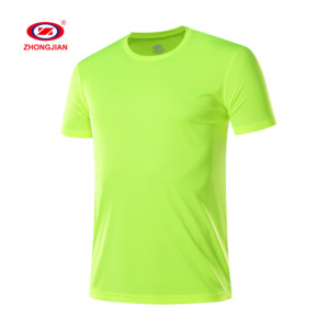 Giá Rẻ Trống Đồng Bằng Áo Sơ Mi Phòng Tập Thể Dục Mặc Quần Áo Thể Dục Nén Tops Người Đàn Ông Giản Dị Chạy Áo Phông - Product Image 3