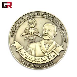 Pièce de monnaie en métal personnalisée Dollar US Dollar Or Tungstène <span class=keywords><strong>Aigle</strong></span> <span class=keywords><strong>2</strong></span> Euro Souvenir Indien Vieille Pièce - Product Image 4