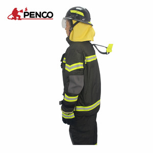 Огнестойкий хлопковый Пожарный костюм цвета хаки - Product Image 6