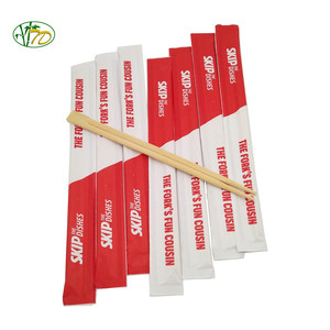 Venta al por mayor de <span class=keywords><strong>la</strong></span> fábrica de palillos chinos desechables con mangas con logo para <span class=keywords><strong>restaurante</strong></span> - Product Image 2