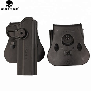 Emersongear Imi ロータリーホルスタータクティカルマガジンキャリアセットのため <span class=keywords><strong>1911</strong></span> 拳銃ピストル雑誌バッグホルスター狩猟機器の付属品 - Product Image 4
