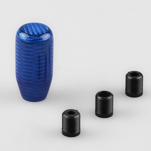 Universale Decorativo Accessori Auto Gear Bar Personalità Reale In Fibra di Carbonio Pomello del cambio Manuale - Product Image 5