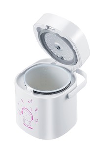 Ménage électrique coréenne <span class=keywords><strong>cambodge</strong></span> en céramique enduit intérieure pot multi fonction rose couleur mini cuiseur à <span class=keywords><strong>riz</strong></span> - Product Image 4