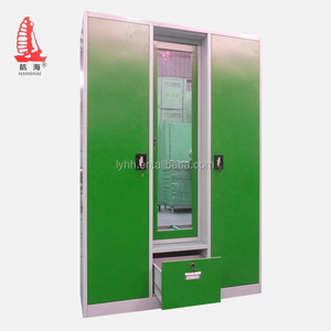 3 puerta dormitorio indio <span class=keywords><strong>Almira</strong></span> de acero Almirah armario en Dubai con cajón - Product Image 1