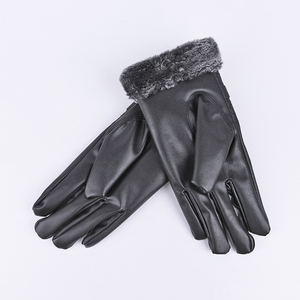 Bienvenida negro guante de invierno cálido pañuelo de invierno, - Product Image 6