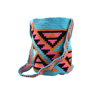 Personalizado colorido embragues hechos a mano bolso <span class=keywords><strong>Wayuu</strong></span> de ganchillo de las mujeres, bolsa de - Product Image 1