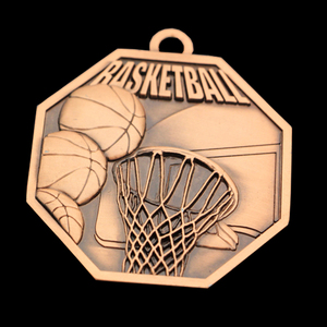 Los fabricantes de promoción barato de premios deportivos de baloncesto medalla China - Product Image 1