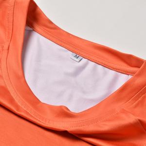 Moda <span class=keywords><strong>mujer</strong></span> verano coreano corazón impresión casual cuello redondo Camiseta para las mujeres, blusa de manga corta - Product Image 3