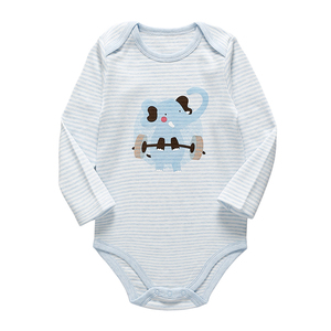 Child Linnen Child clothing Linnen on striped Linnen baby jumpsuit - Product Image 3
