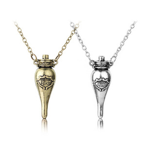 Collier hibou en métal du film <span class=keywords><strong>Harry</strong></span> <span class=keywords><strong>Potter</strong></span>, bijoux Vintage, tendance, cadeau idéal pour poudlard - Product Image 6