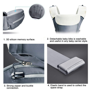 Conveniente seguridad recién nacido ajustable del <span class=keywords><strong>abrigo</strong></span> de la honda del bebé <span class=keywords><strong>abrigo</strong></span> del portador - Product Image 6