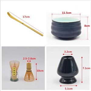 Ensemble de fouet traditionnel en bambou Kit de matcha en bambou naturel Service à thé japonais assorti - Product Image 3