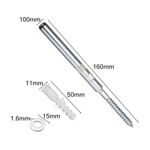 JH-Mech Tường Gắn Nổi Hidden Chân Đế Thấp Hồ Sơ Thiết Kế Vít Kệ Hỗ Trợ - Product Image 5