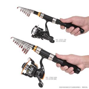 Canne da pesca <span class=keywords><strong>Bass</strong></span> Hard Bait Casting Mini canna da Spinning portatile per ghiaccio strumenti per attrezzatura da pesca telescopica - Product Image 4