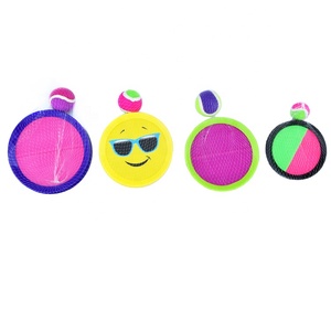 Wholesale Paddle Ball Catch Sticky Ball Toy Wooden Outdoor <strong>skittles</strong> Throwing Games Toss and Catch Ball - Product Image 4