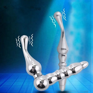 De Metal masajeador de próstata Anal masajeador ano vibrador Anal consolador culo macho - Product Image 2
