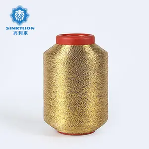 Manufacturer TRB Gold MH type metallic decorative yarn for decoration