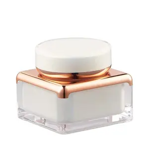 High-quality products can be customized shape capacity face cream plastic cosmetic jars