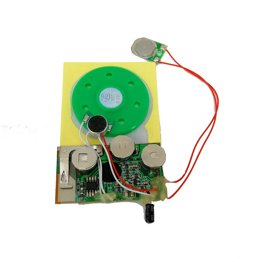Музыкальный чип, голосовой записываемый звуковой модуль для поздравительных открыток/игрушек/коробок/блокнотов