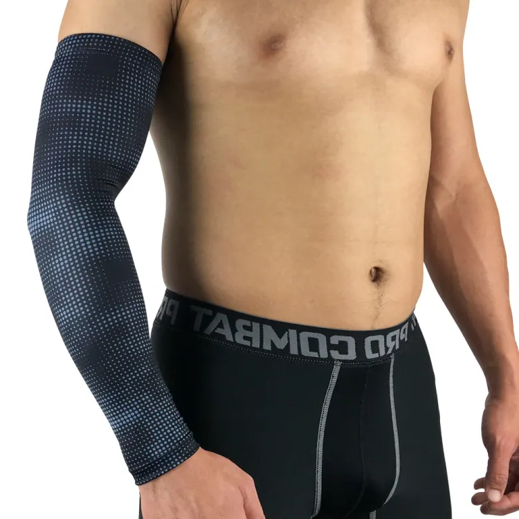 Compression UV Protection Cooling Arm Sleeves Cycling Arm Sleeves