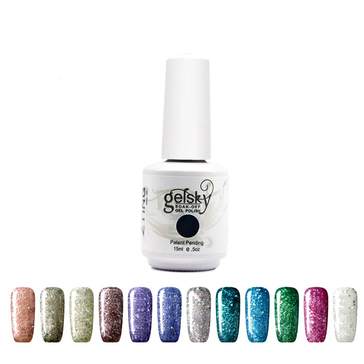 Gelsky UVネイルジェルポリッシュ、UV Ledジェルマニキュアジェルラッカーネイルアート15ml