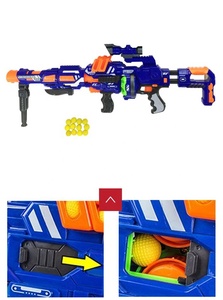 Pistola de juguete eléctrica para niños, Arma de juguete semiautomática B/O - Product Image 4