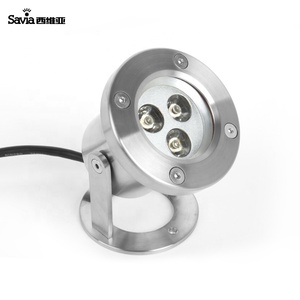 Savia de led al aire libre <span class=keywords><strong>piscina</strong></span> Luz Jardín <span class=keywords><strong>foco</strong></span> IP68 led impermeable led luz 3W de acero inoxidable bajo las luces de la fuente - Product Image 5