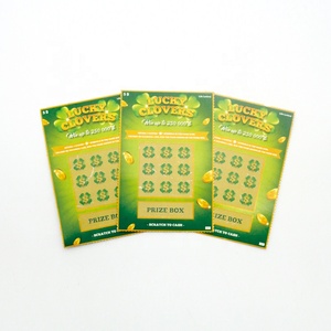 Thẻ Cào Tùy Chỉnh Thẻ Cào Cào Mẫu Miễn Phí Cho Doanh Nhân Vé Xổ Số Thẻ Thắng - Product Image 4