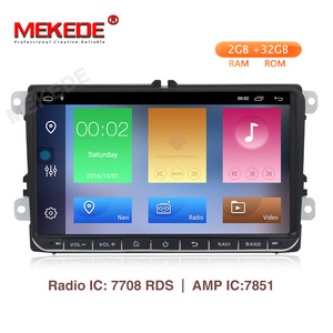 MEKEDE 9" Android9.1 4Core Lettore DVD Dell'automobile con il GPS per il VW SKODA <span class=keywords><strong>GOLF</strong></span> 5 <span class=keywords><strong>golf</strong></span> 6 <span class=keywords><strong>POLO</strong></span> PASSAT B5 B6 Autoradio <span class=keywords><strong>2</strong></span>+32 - Product Image 2