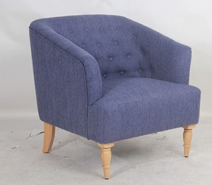 Décoratifs de velours Chaise Bois Jambe Canapé Chaise, Fleur <span class=keywords><strong>Tissu</strong></span> <span class=keywords><strong>Fauteuil</strong></span>, Chaise Accoudoir - Product Image 4