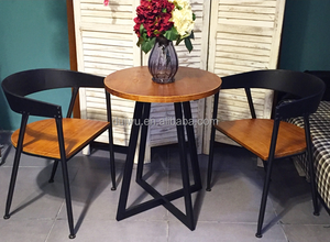 Foshan bonne qualité industrielle en plein air ronde en bois massif mini <span class=keywords><strong>bar</strong></span> table - Product Image 4