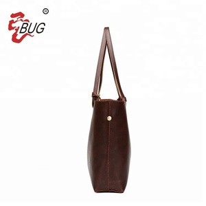 Custom vintage Caballo Loco señoras PU bolso de cuero bolso al por - Product Image 2
