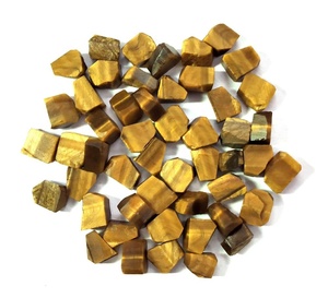 Gema Natural de ojo de tigre, forma irregular, suelto, al por mayor, indio, colección de joyería rugosa, corte de estilo - Product Image 1