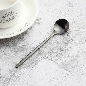 <span class=keywords><strong>Cuchara</strong></span> de café <span class=keywords><strong>pequeña</strong></span> de acero inoxidable 304, <span class=keywords><strong>cuchara</strong></span> delicada para sopa, helado y <span class=keywords><strong>miel</strong></span>, oferta de fábrica - Product Image 6