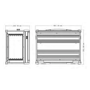 17 אינץ TFT LCD נייד תעשייתי מוקשח מחשב מארז 6U מחוזק <span class=keywords><strong>CPCI</strong></span> האם atx מחשב נייד מוקשח chasis ייצור - Product Image 3