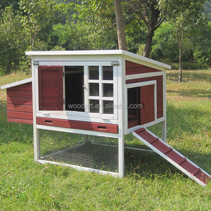 NUEVA cubierta plana móvil paquete gallinero pequeño animal <span class=keywords><strong>Casa</strong></span> de pollo - Product Image 2