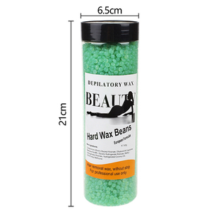 400g película caliente película dura cera de grano de cera del pelo del cuerpo Aloe duro de cera - Product Image 1