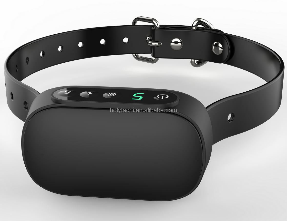 2020 г., популярный кожаный ошейник для собак, перезаряжаемое устройство для предотвращения лая с удобным кожаным ошейником, 4 рабочих модели