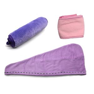 Regalo de Día de las Madres de la toalla de baño de microfibra de vestido diadema cabello seco Toalla de cara toalla limpia - Product Image 1